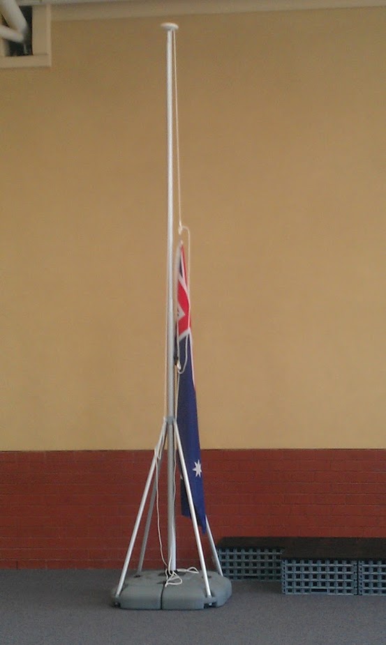 5 metre flag pole