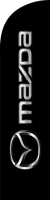 Black, Mazda Feather Flag