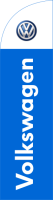 Blue, Volkswagen Feather Flag