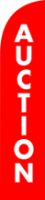 Red, Auction Feather Flag