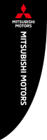 Black, Mitsubishi Motors Premier Flag