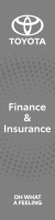Gray, Toyota Finance & Insurance Flag