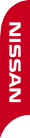 Red, Nissan Feather Flag
