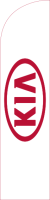 White, Kia Feather Flag