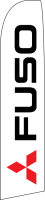 White, Fuso Feather Flag