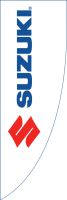 White, Suzuki Premier Flag