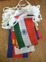 160 Countries String Bunting