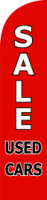 Red, Sale Used Cars Feather Flag