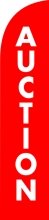 Red, Auction Feather Flag