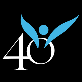 Black, 40 Days for Life Flag