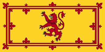 Scottish Rampant Lion National Flag