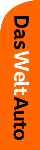 Orange, Volkswagen DasWeltAuto Feather Flag