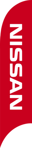 Red, Nissan Feather Flag
