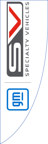 White, GMSV SPECIALTY VEHICLES Premier Flag