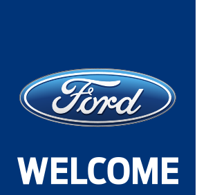 Blue, Ford Welcome Flag