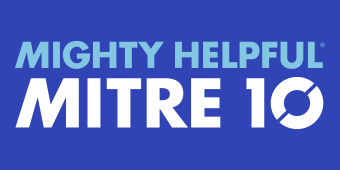 Blue, Mighty Helpful Mitre 10 Flag