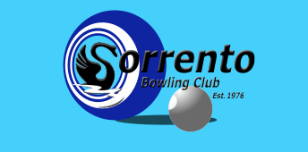 Blue, Sorrento Bowling Club Flag, 180 cm x 90 cm