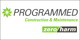 White, Programmed Construction & Maintenance Flag