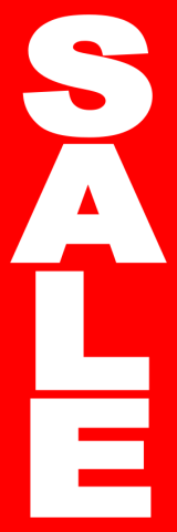 Red, Sale Flag