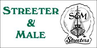 White, S&M Streeter Flag