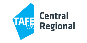 White, TAFE WA Central Regional Flag