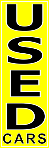 Yellow, Used Cars Flag