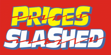 Prices Slashed Flag