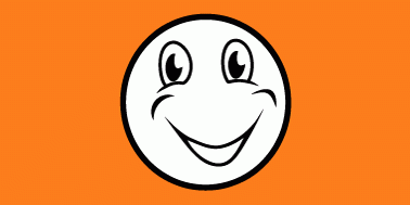 Orange, Happy Flag