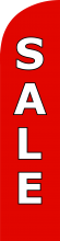 Red, Sale Feather Flag