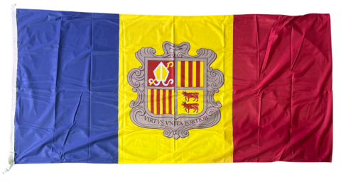 Andorra Nation Flag