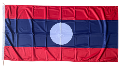 Laos National Flag