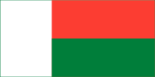 Madagascar National Flag