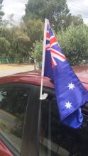 Window Mount Car Flag, 45 cm x 30 cm