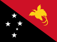 Papa New Guinea National Flag