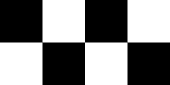 90 x 45 cm Chequered Flag