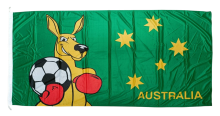 Fighting Kangaroo with Football