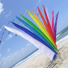 Single-coloured Festival Flags 01