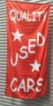 Red, Quality USED CARS Flag