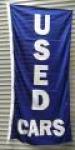 Blue, Used Cars Flag