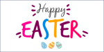 Happy Easter Flag Design 02