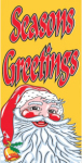 Yellow, Seasons Greetings Flag