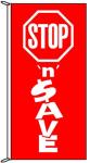 Red, Stop n Save 1 Flag
