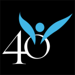 Black, 40 Days for Life Flag