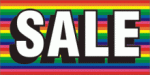 Colorful, Sale Flag