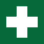 Green, Medical Station Flag